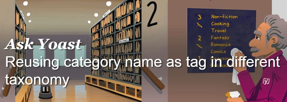 Reutilizar la categoría como etiqueta en taxonomía diferente